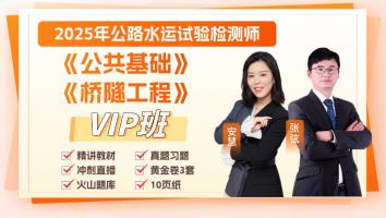 2025《公共基础》+《桥隧工程》VIP班